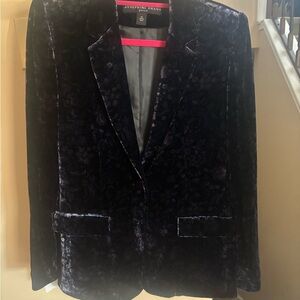 Josephine Chaus Midnight Velvet Jacket